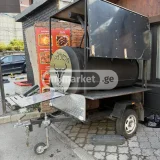 Коптильня BBQ с мангалом на прицепе (photo 4)