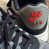 Кроссовки мужские Nike Air черно-белые (photo 2)