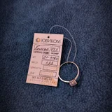 Кольцо фианит серебро 925 Новиком (photo 3)