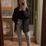 Пиджак Bershka в тонкую полоску (photo 2)