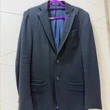 Мужской пиджак Massimo Dutti синий (photo 1)