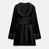 Шелковое платье Zara (photo 3)