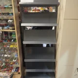 Многоярусный металлический стеллаж для журналов и книг (120 см) (photo 2)