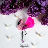 Брошь "Фламинго" (photo 1)