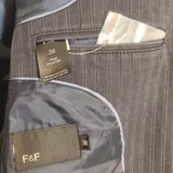 Пиджак F&F хлопковый твилл графитовый, размер M (photo 5)
