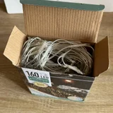 Гирлянда штора 2x1м желтая (photo 2)
