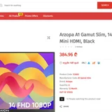 Переносной монитор Arzopa A1 Gamut Slim 14" (photo 1)