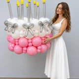 Праздничные торты из шаров на заказ (photo 4)