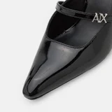 Лаковые туфли-мюли Armani Exchange (photo 3)