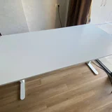 стол с JYSK, STAUNING DESK WHITE, размер: W80xL160xH75 cm. (photo 3)