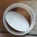 Вентиляционный обратный клапан 100 мм — toilet seat, bucket, cup (photo 1)