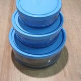 Комплект из 3 стеклянных контейнеров — mixing bowl, plate rack, Petri dish (photo 3)