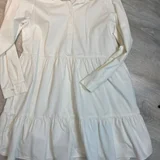 Платье Denim Vero moda — hoopskirt, trench coat (photo 2)