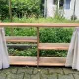 Деревянный стеллаж — window screen, worm fence, rocking chair (photo 1)