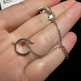 Сережка-каффа Sokolov — chain (photo 2)