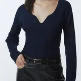 Джемпер Massimo Dutti темно-синий XS — miniskirt (photo 1)