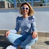 Блузка Zara — sunglasses, pajama, sunglass (photo 4)