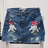 Брюки детские размер 158-13 лет — jean, miniskirt (photo 3)