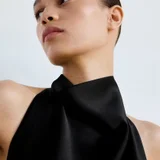Платье MANGO атласное — bow tie (photo 3)
