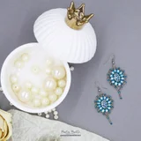 Серьги "Sky" ручной работы — necklace (photo 5)