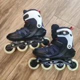 Ролики раздвижные и скейт (комплект) — knee pad (photo 4)