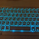Беспроводная клавиатура с подсветкой — computer keyboard, space bar (photo 2)