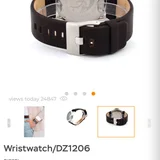 Мужские часы Diesel DZ1206 — buckle, loupe (photo 3)