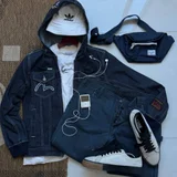 Джинсы Levi’s Double Knee M-L — bulletproof vest, sweatshirt (photo 2)