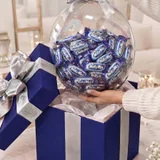 Подарочный набор сладостей — plastic bag, piggy bank, vase (photo 3)