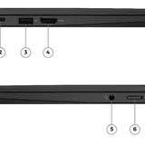 Ноутбук Lenovo Thinkpad X1 Carbon 10 поколения — notebook, television (photo 2)