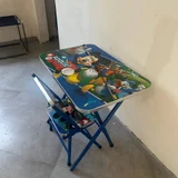 Рюкзак с подсумками и галстуками — folding chair (photo 3)