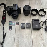 Камера Panasonic Lumix G80 с двумя объективами и аксессуарами — switch, reflex camera (photo 9)