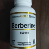 Берберин California Gold Nutrition 500 мг 120 капсул — pill bottle (photo 2)