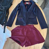 Комплект школьной одежды для девочки 7-8 лет — academic gown, mortarboard, velvet (photo 1)
