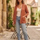 Ветровка-бомбер Guess Los Angeles — jean, cardigan (photo 2)