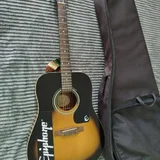 Акустическая гитара Epiphone Sunburst с кейсом — acoustic guitar (photo 2)