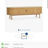 ТВ тумба JYSK LYNGVIG 160 см — studio couch (photo 1)