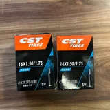 Велосипедные камеры CST 16x1.50/1.75 (2 шт.) — packet, scoreboard (photo 1)