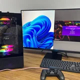 Игровой ПК с RTX 3090 — mouse, desktop computer, monitor (photo 1)