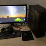 Игровой ПК (i5-14400 — desktop computer, monitor, screen (photo 1)