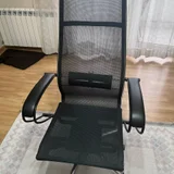 Компьютерное кресло сетчатое — barber chair, golfcart (photo 1)