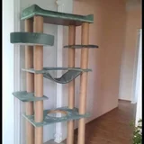 Изготовление высоких комплексов для кошек на заказ — bookcase (photo 3)