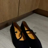 Велюровые балетки — Loafer, clog, sandal (photo 2)