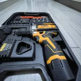 Набор инструментов и дрель — power drill, carpenter's kit (photo 3)