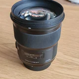 Объектив Sigma 24mm F1.4 HSM ART Nikon F — reflex camera, lens cap, oil filter (photo 2)