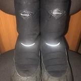 Детский пуховик на натуральном пуху — knee pad, jean (photo 4)