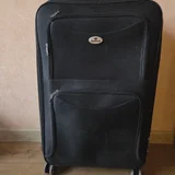 Чемодан текстильный размер L — folding chair, ashcan (photo 1)