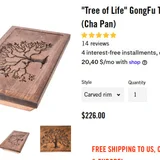 Чайная доска Чабань Tree of Life (photo 4)