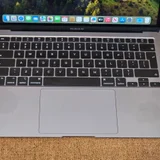 MacBook Air 13 M1 / 8GB / 256GB Space Gray — notebook, computer keyboard, space bar (photo 4)