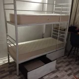 Двухъярусная кровать с матрасами — bookcase, washbasin (photo 3)
